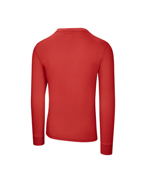 Selkirk Sport Sideline Soft Cotton Long Sleeve Tee - Red / XXL