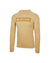 Tan Selkirk Sport Sideline Soft Cotton Long Sleeve Tee