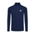 Selkirk pickleball Navy Selkirk TruWear Men's Apex 2.0 Lifestyle Quarter Zip Pullover with logo.