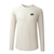 Cream Selkirk TruWear Men's Cardinal Long Sleeve Workout Shirt