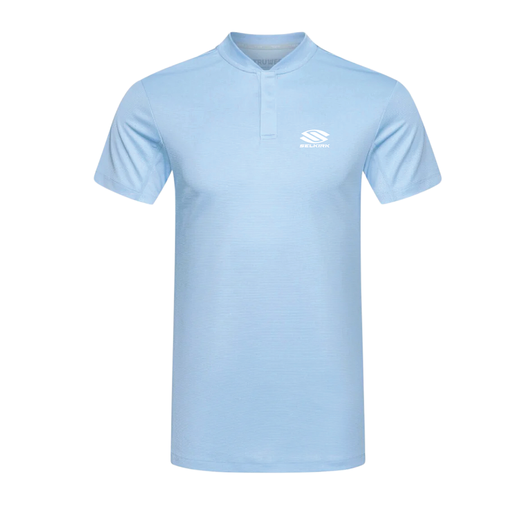 Blue Selkirk TruWear Men's Pinnacle Lifestyle Blade Polo 2.0