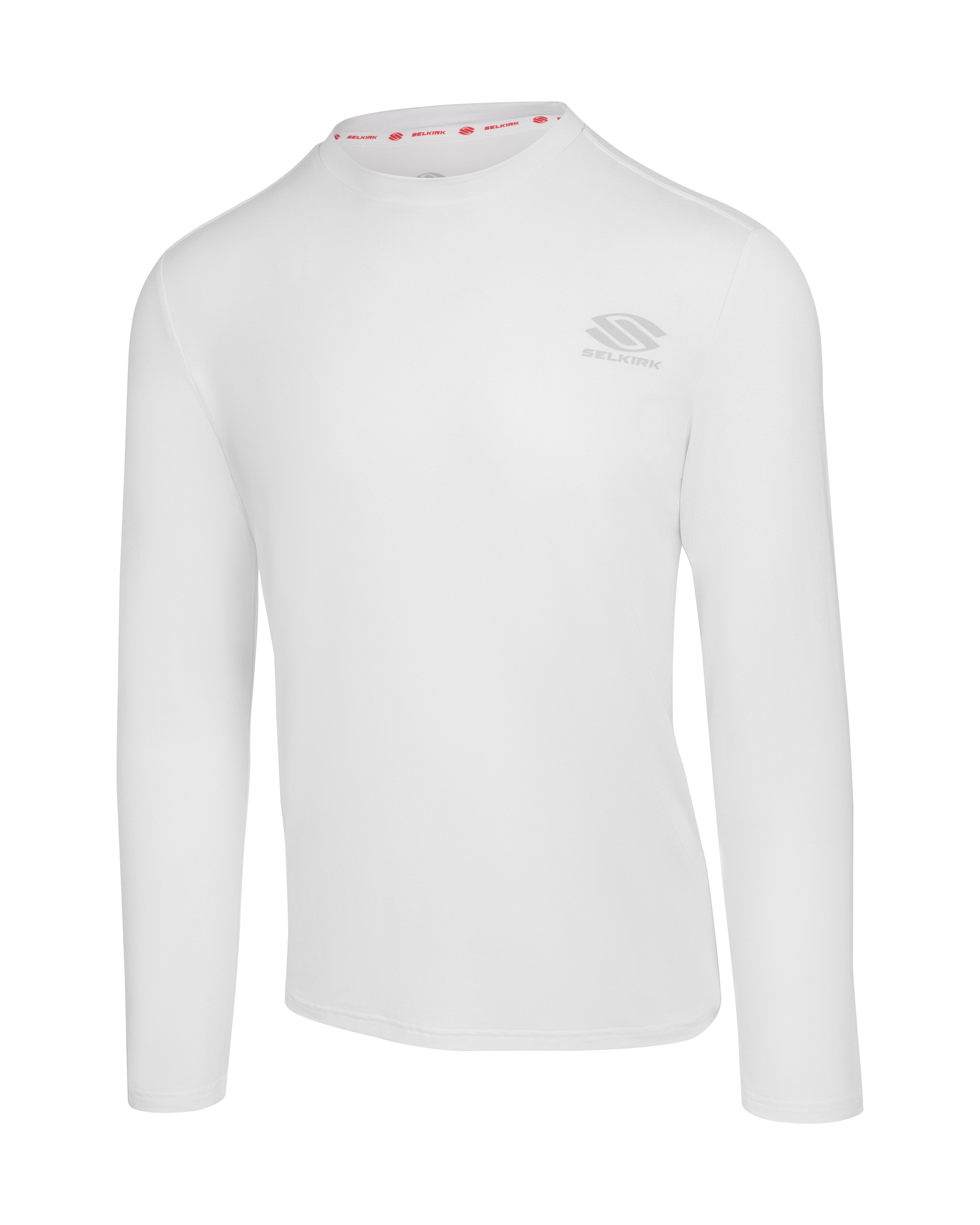 AeroFiber Collection Men's Long-Sleeve Shirt - White / XXL