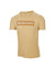 Tan Selkirk Sport Sideline Soft Cotton Short Sleeve Tee