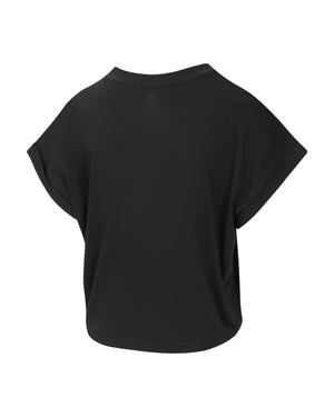 Selkirk Sport Women's Sideline Soft Cotton Boxy Tee - Black / XS