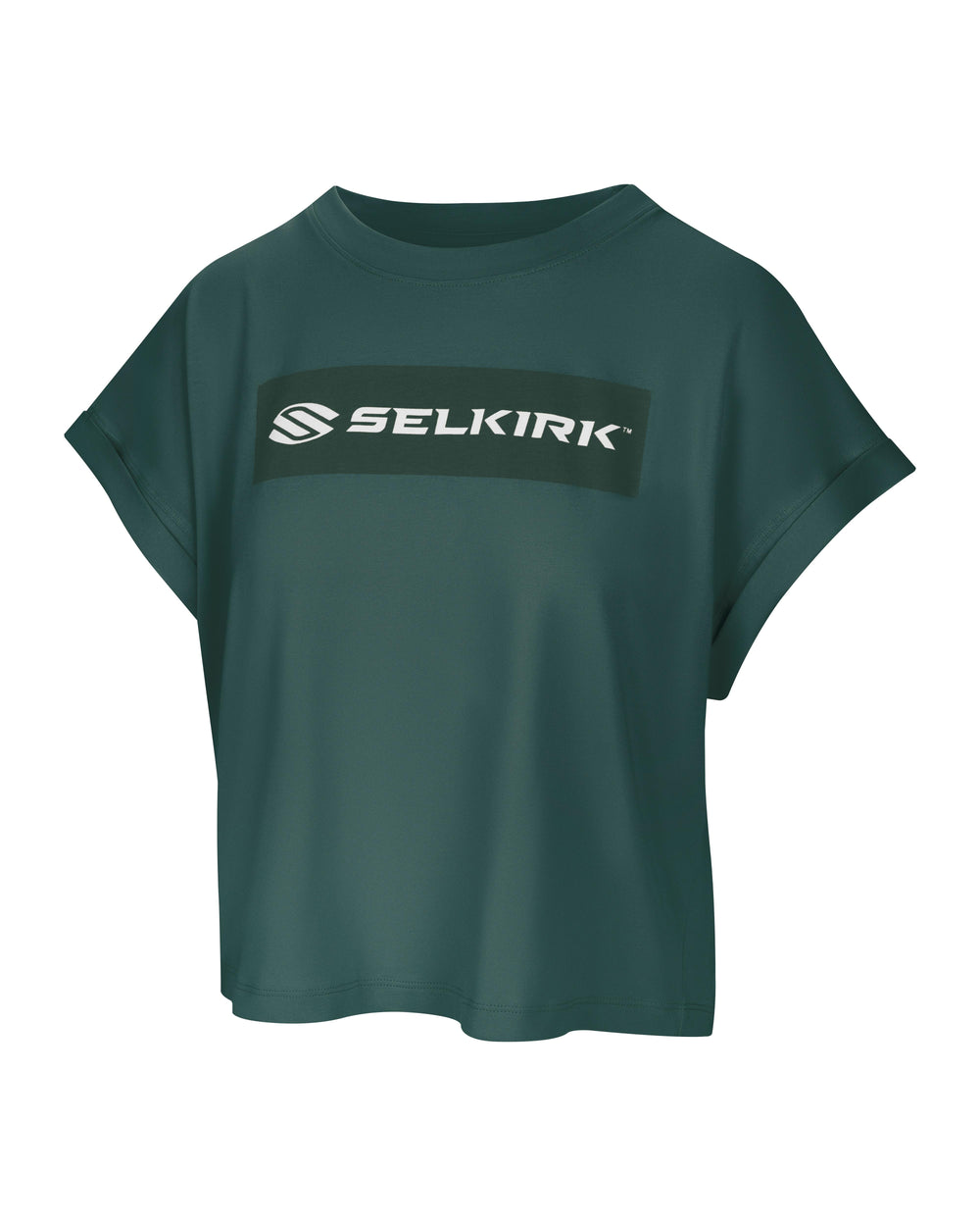 Selkirk pickleball women's Sideline boxy tee shirt.