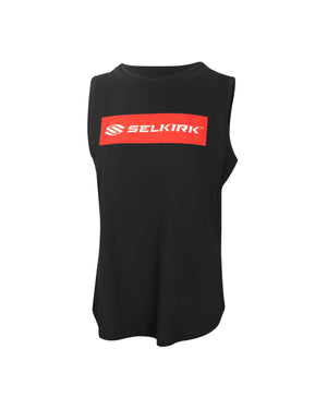 Selkirk Sport Women's Sideline Soft Cotton Tank Top - Black / XS