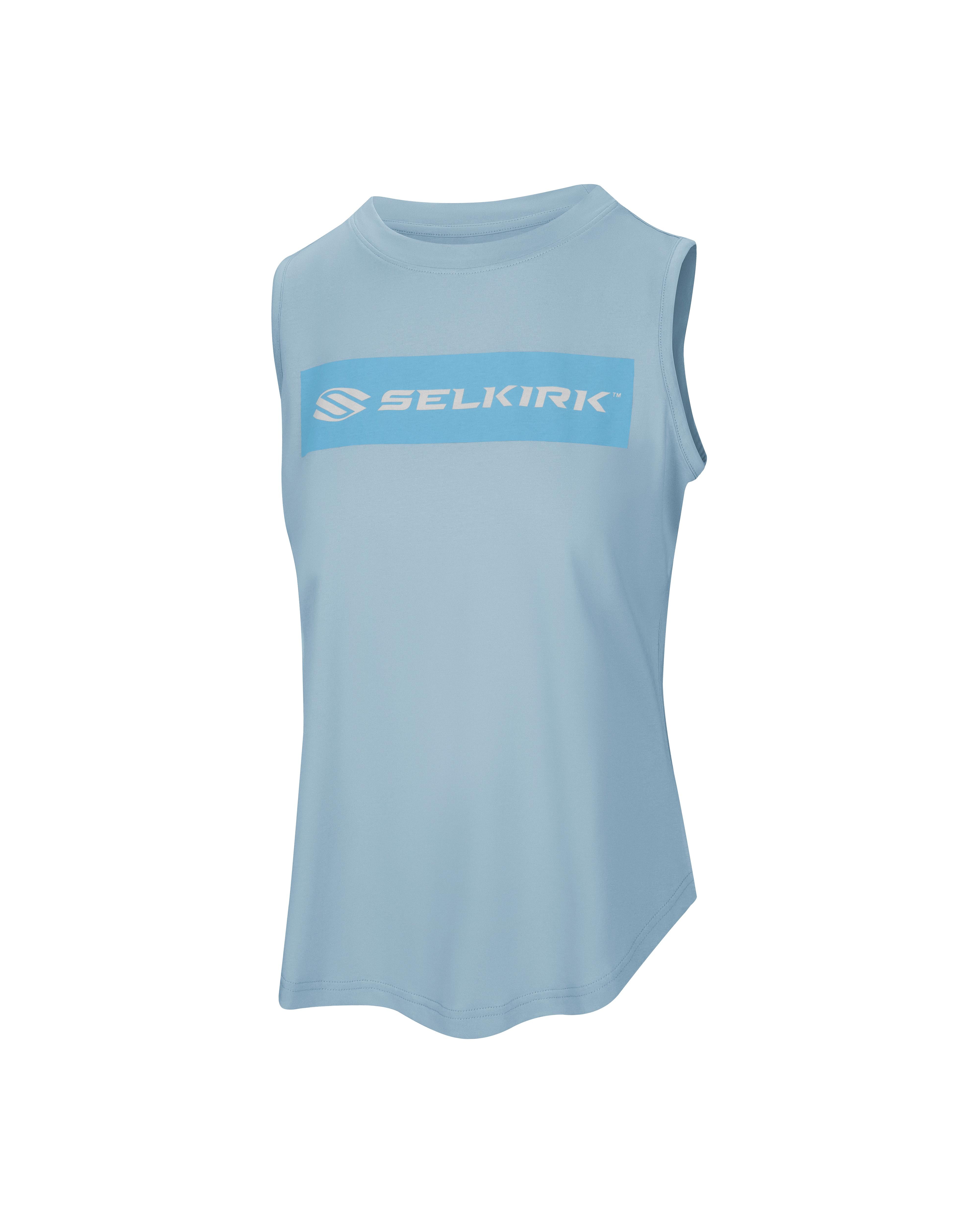 Selkirk Sport Women's Sideline Soft Cotton Tank Top - Blue / XL