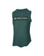 Green sleeveless tank top with Selkirk Sport logo