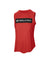 Red Selkirk Sport Women's Sideline Soft Cotton Tank Top