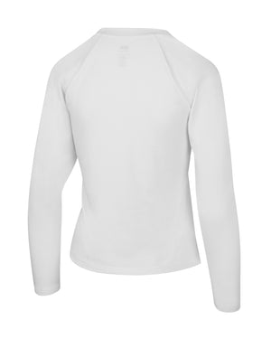 AeroFiber Collection Women's Long-Sleeve Shirt - White / XXL