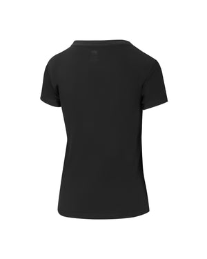 Selkirk Sport Women's Sideline Soft Cotton Short Sleeve Tee - Black / XS