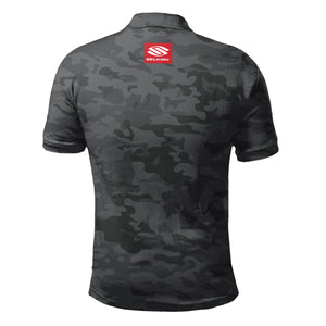 Selkirk Men's Red Label Polo - Camo - Stretch-Wik Technology - Black / XS