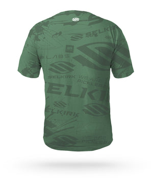 Emblem Series Men's Short Sleeve - Forest Green / Medium