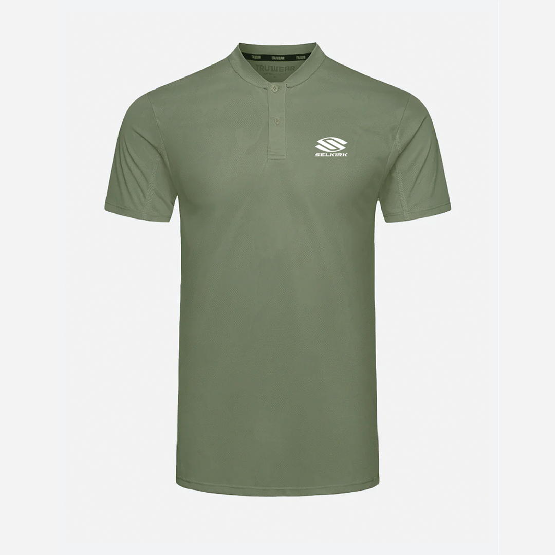 Selkirk TruWear Men's Vortex Lifestyle Collared Polo - Green / Small