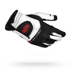 Selkirk Premium Leather Coolskin Upper Glove - Attaktix - Left / Men's / White-Black