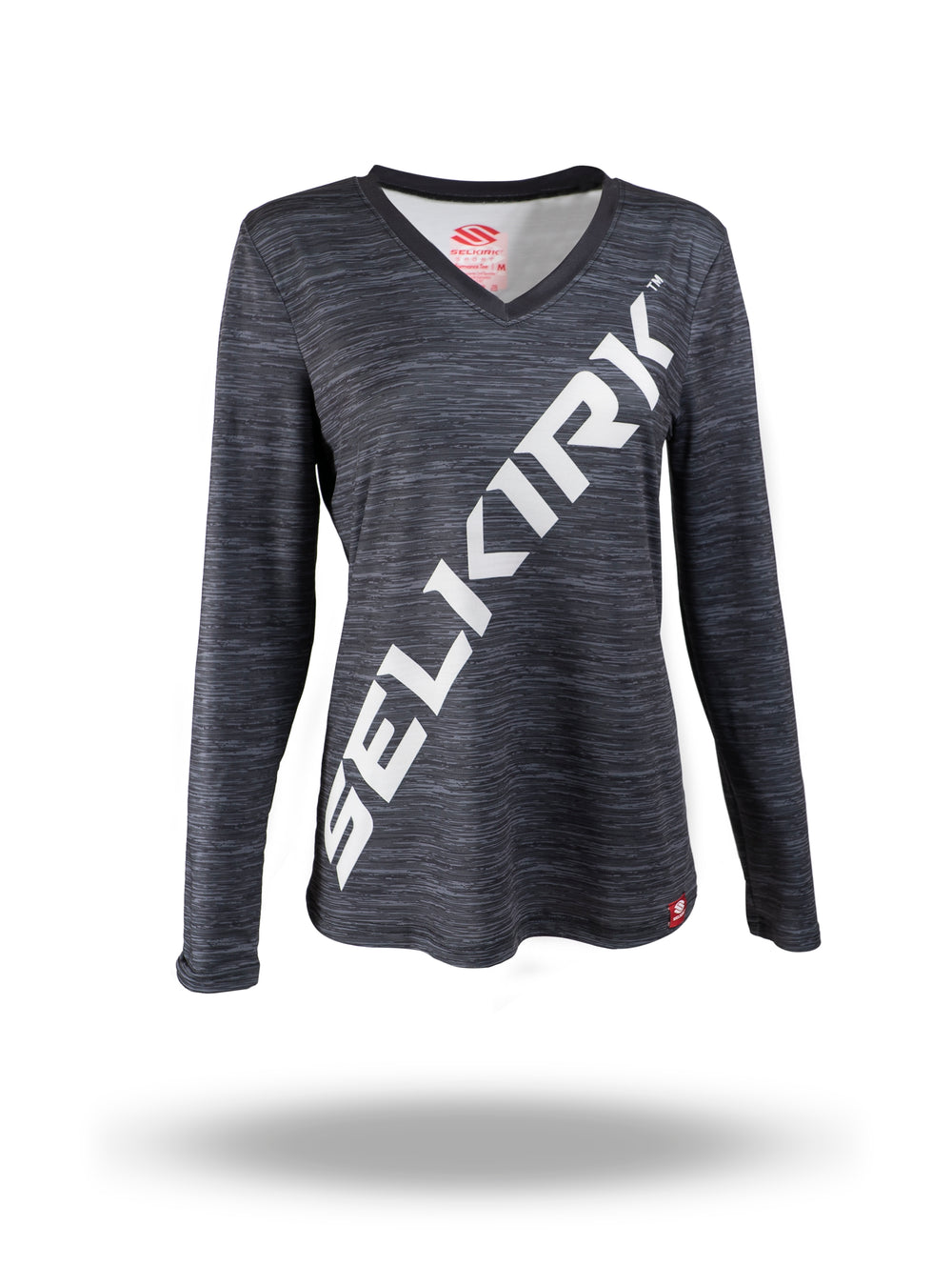 Selkirk Women's Big Logo 2022 Long Sleeve Crew Shirt with Stretch-Wik.