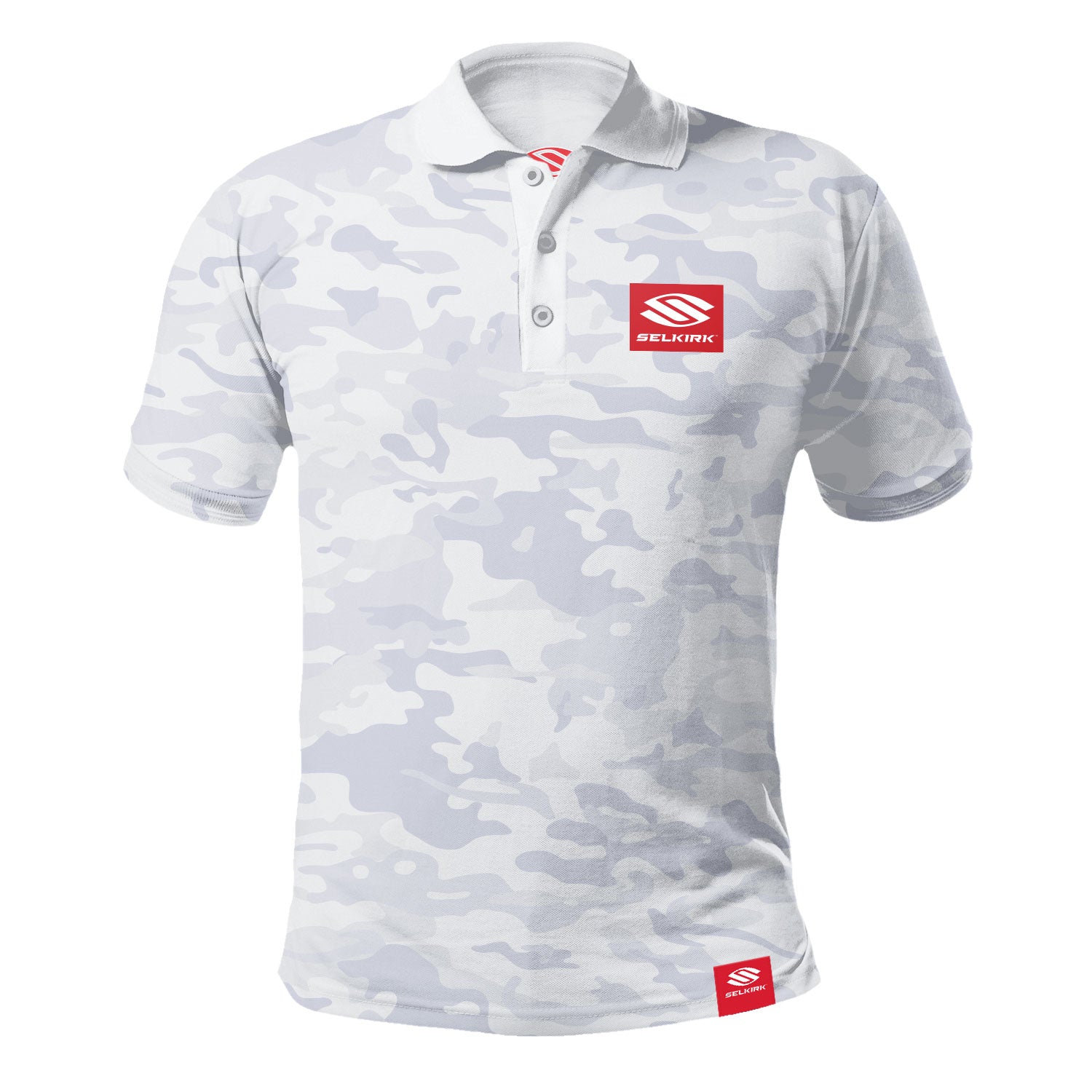 We Stretch-Wik Technology Selkirk - Selkirk Camo Label Red Sport | Men\'s Pickleball Are Polo